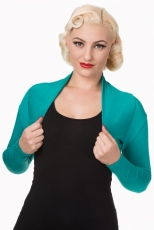 Folded Bolero vihreä, puuvillaa 