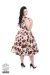 50s Ditsy Rose Floral Summer Dress Plus koot