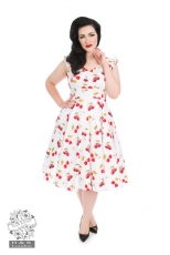 Sweet Cherries Swing Dress Plus size