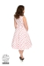 Cindy Polka Dot Swing Dress in White 