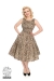 Zabrina Leopard Print Swing Dress