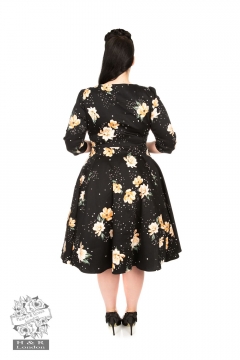 Midnight Stardust Swing Dress Plus Size
