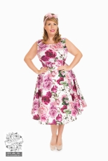 Alice Floral Swing Dress Plus Size