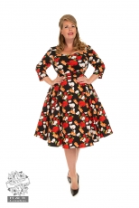 Delia Floral Swing Dress Plus Size