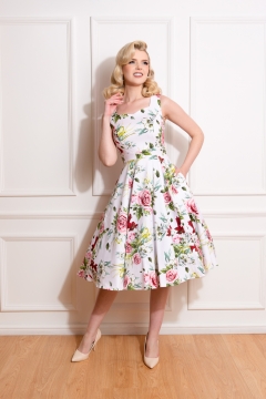 Carole Floral Swing Dress 