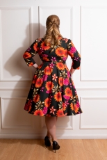 Eden Floral Swing Dress Plus Size