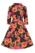 Eden Floral Swing Dress Plus Size