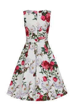 Debbie Floral Swing Dress in Plus Size