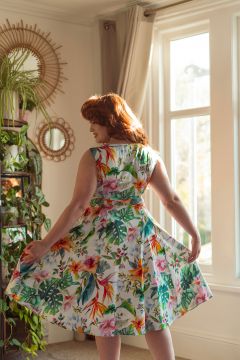 Vera Floral Swing Dress