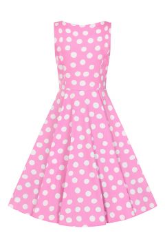 Lyra Polka Dot Swing Dress