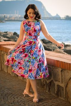 Elsa Floral Swing Dress