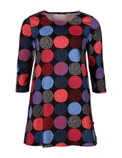 Tunic Pisara, Lumipallo mini, black/blue/red