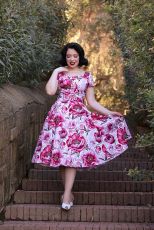 Camille Floral Swing Dress