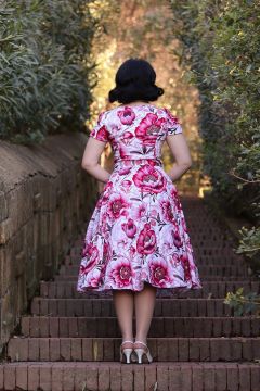 Camille Floral Swing Dress