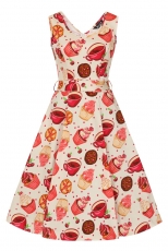 Cream Cupcake Charlotte Dress