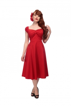 Dolores doll dress red