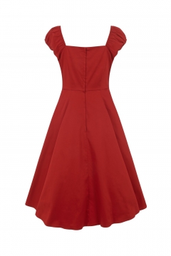 Dolores doll dress red