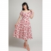 Dolores Strawberry Swing Dress