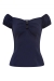 Dolores top navy