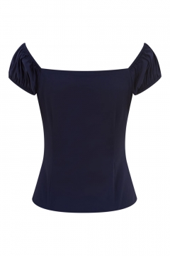 Dolores top navy