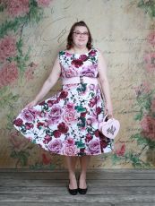 Alice Floral Swing Dress Plus Size