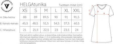 HELGAtunika HAAVEITA vihreä/vaaleanpunainen