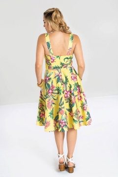 Kalani 50´s dress yellow