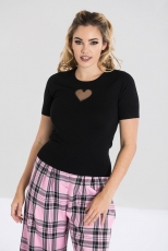 Heart Top Black