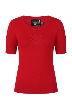Heart Top red Plus Size 