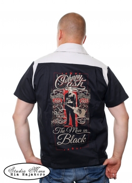 Bowling Shirt The Man in Black 
