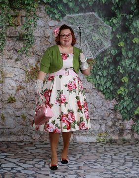Frances Floral Swing Dress