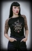 Ladies Raglan Shirt with leo patch - Femme Fatale