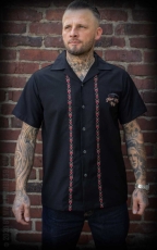 Lounge Shirt Four Aces - black