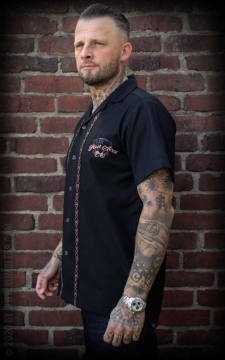 Lounge Shirt Four Aces - black
