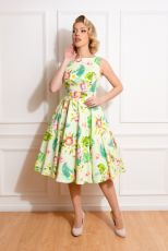 Luisa Tropical Swing Dress in Plus Size