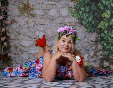 Elsa Floral Swing Dress