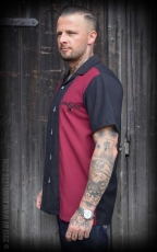 Classic Shirt Rock´nRoll Desert - bordeaux