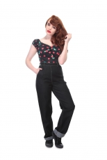 Collectif Mainline Siobhan Plain Jeans black