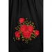 Vintage Talis Rose Embroidery Swing Skirt