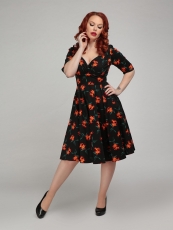 Trixie Midnight Lily Swing Dress