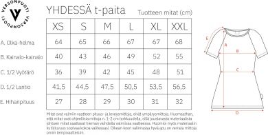 YHDESSÄpaita lyhythih. TIIKERINLILJA vaaleanpun/oranssi. 